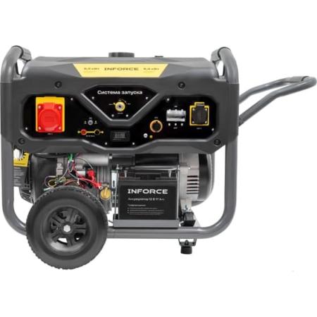 INFORCE Генератор бензиновый трехфазный GL 6500E-3