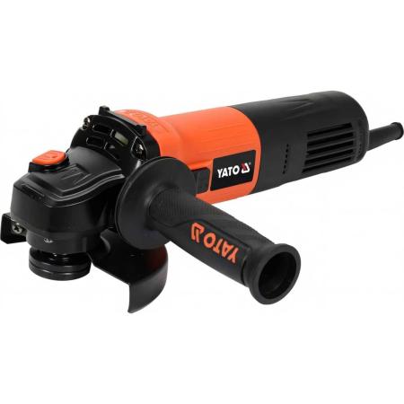 YATO Углошлифовальная машинка с регулировкой оборотов 1400Вт 125мм YT-82098