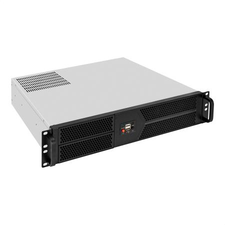 Серверный корпус ExeGate Pro 2U400-04 <RM 19", высота 2U, глубина 400, БП 1200RADS, 2*USB>