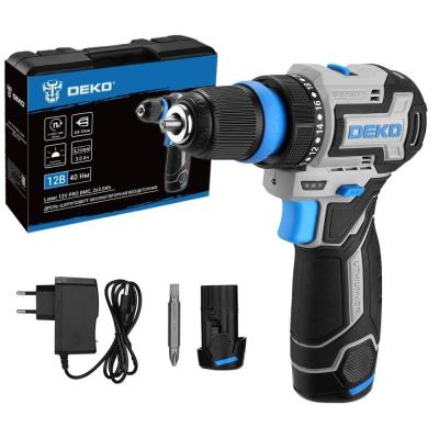 Дрель-шуруповёрт DEKO Loner 12V PRO 085-1122