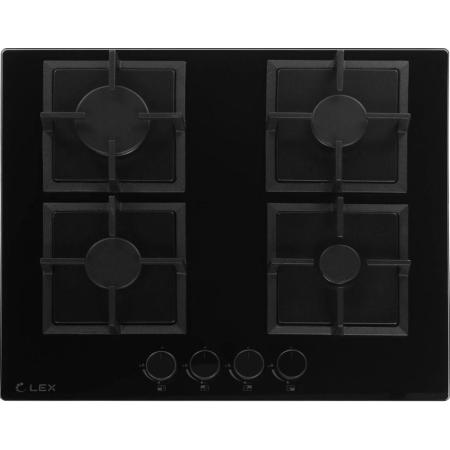 Газовая варочная поверхность Lex GVG 644A BBL черный