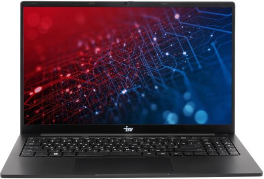 Ноутбук IRU Strato 15ALI Core i3 1215U 8Gb SSD256Gb Intel UHD Graphics 15.6" IPS FHD (1920x1080) Windows 11 Professional Multi Language 64 black WiFi BT Cam 6000mAh (2059106)