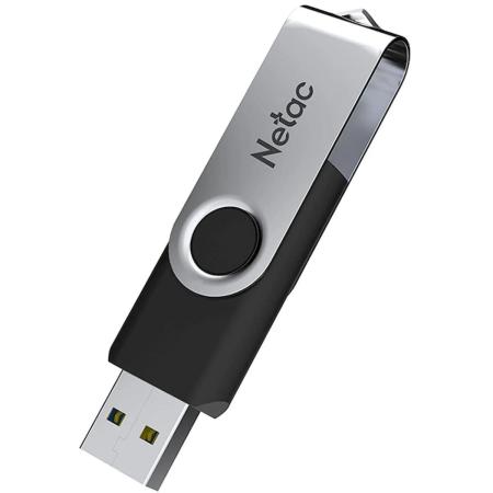 Флеш Диск Netac U505 4Gb <NT03U505N-004G-20BK>, USB2.0
