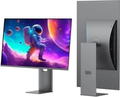 Монитор Digma Pro 31.5" Vision L серебристый QD OLED LED 0.03ms 16:9 HDMI глянцевая HAS Piv 1000cd 178гр/178гр 3840x2160 240Hz G-Sync FreeSync DP 4K USB 5.7кг