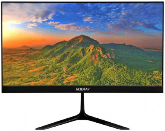 Монитор/ Монитор БЕШТАУ M24FHD/WSK 23.8" / 1920*1080 / 60/75 / IPS / 16.7M 72% NTSC / Колонки / VGA+HDMI+DP + DVI-D / встроенный БП / Поворот+высота / HDMI 1,8м / Vesa / Черный / 1 год