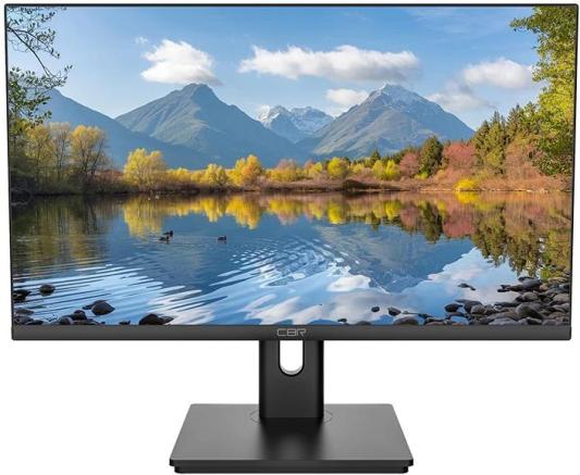 CBR LCD Монитор 23.8" MD-2401 безрамочный, IPS, FHD 1920x1080, 100Гц, Динамики 2*3W, HAS, Pivot, 1*DP/1*HDMI, внутренний БП, FreeSync, черный, кабель HDMI 1.5м в комплекте [LCD-MD2401-OPC]