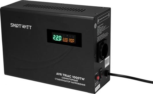 Стабилизатор напряжения SMARTWATT AVR Triac 1000TW 1 розетка 4512020380001