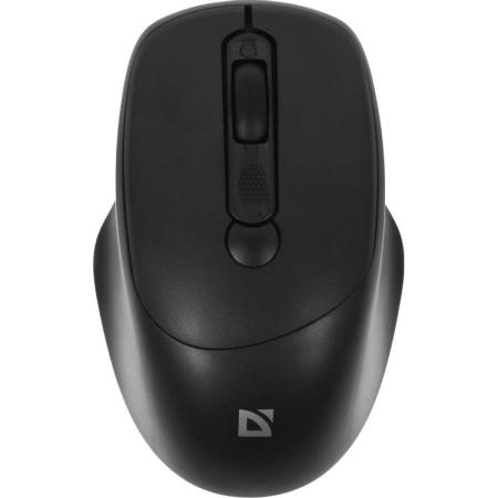 Беспроводная мышь Defender Feam MM-296 black (USB, 3 кнопки, оптическая, 1600dpi) (52296)