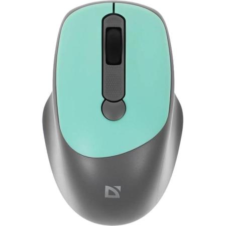 Беспроводная мышь Defender Feam MM-296 mint (USB, 3 кнопки, оптическая, 1600dpi) (52294)