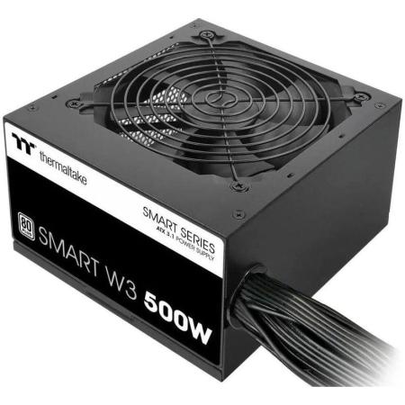 Блок питания 500W Thermaltake Smart RGB 500W (ATX, APFC, 20+4 pin, 120mm fan, PCI-E 6+2Px2, 4xSATA) (PS-SPW-0500NNFAWE-1)