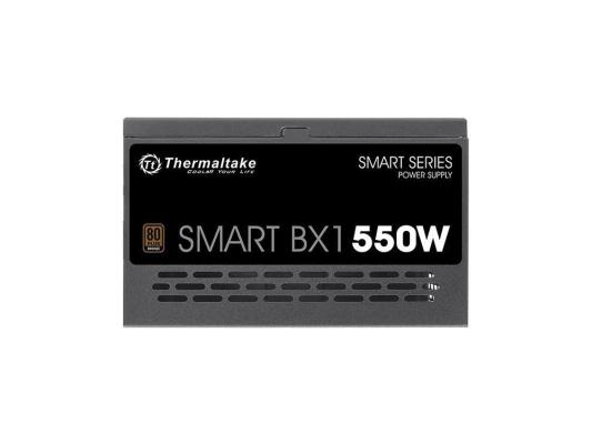 Блок питания Thermaltake ATX 550W Smart BX1 SE 80+ bronze (20+4pin) APFC 120mm fan color LED 6xSATA RTL