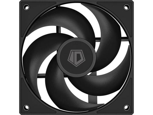 Вентилятор для корпуса ID-COOLING AS-120-K (120mm, 2000rpm, 58.0 CFM, 27.2 дБ, PWM 4-pin, black) (AS-120-K)