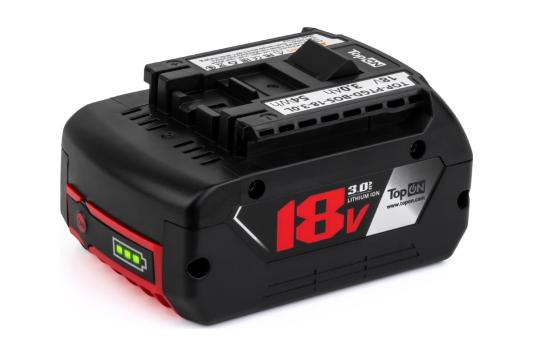TopOn Аккумулятор для bosch 18v 3.0ah (li-ion) led pn: 2 607 336 170 TOP-PTGD-BOS-18-3.0L