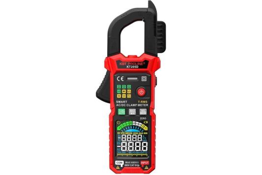 КВТ Токовые клещи цифровые КТ 205D серия PROLINE 90386
