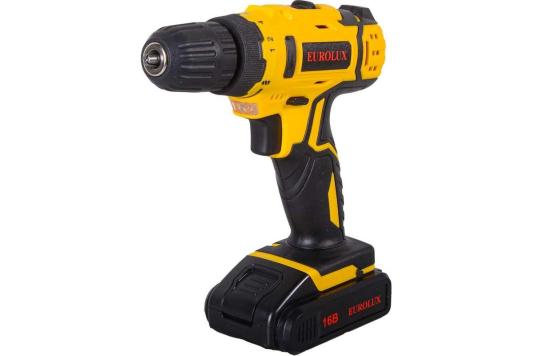 Дрель-шуруповёрт Eurolux ДА-16/2Li