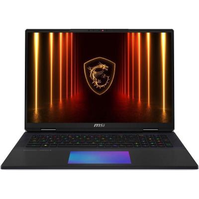 Ноутбук MSI Titan 18 HX AI A2XWJG-206RU Core Ultra 9 285HX 64Gb SSD4Tb NVIDIA GeForce RTX 5090 для ноутбуков 24Gb 18" IPS UHD+ (3840x2400) Windows 11 Home black WiFi BT Cam (9S7-182421-206)
