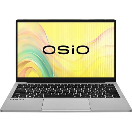 Ноутбук Osio FocusLine F140i-008 Core i5 1235U 16Gb SSD512Gb Intel Iris Xe graphics 14" IPS FHD (1920x1080) без ОС grey WiFi BT Cam 6000mAh