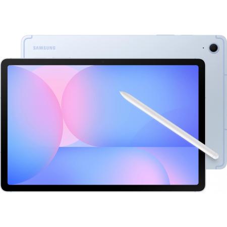 Планшет Samsung Galaxy Tab S10 FE SM-X520 1580 (2.9) 8C RAM12Gb ROM256Gb 10.9" TFT 2304x1440 Android 15 голубой 13Mpix 12Mpix BT WiFi microSD 1Tb 8000mAh