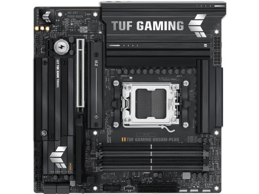 Материнская плата Asus TUF GAMING B850M-PLUS SocketAM5 AMD B850 4xDDR5 mATX AC`97 8ch(7.1) 2.5Gg RAID+HDMI+DP