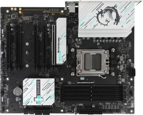 Материнская плата MSI B840 GAMING PLUS WIFI  SocketAM5 AMD B840 4xDDR5 ATX AC`97 8ch(7.1) 2.5Gg RAID+HDMI