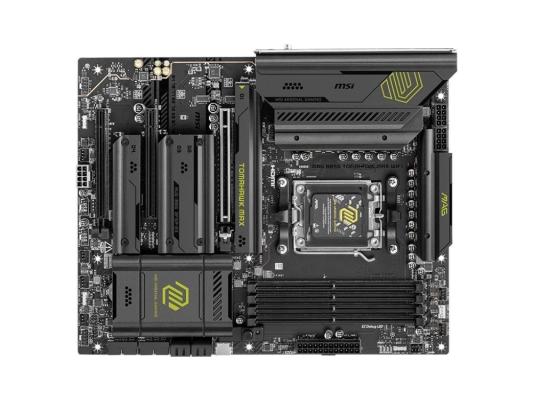 Материнская плата MSI MAG B850 TOMAHAWK MAX WIFI B850, AM5, 4*DDR5, 3*PCIEx16, 4*M.2, 4*TypeC, 2*USB3.2Gen2, 5*USB3.2Gen1, 8*USB2.0, 4*SATA3.0, 5G, HDMI, ATX, RTL