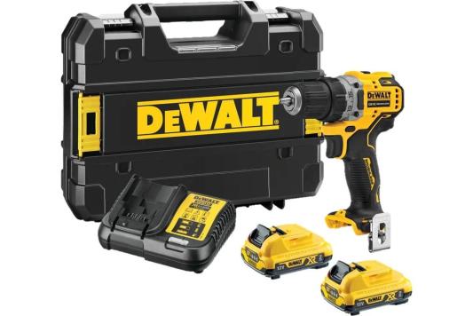 Dewalt XR компактная дрель-шуруповерт, DCD701MD1E-A9