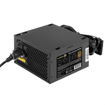 Блок питания 450W ExeGate 80 PLUS® Bronze 450PPH-S (ATX, APFC, SC, КПД 88% (80 PLUS Bronze), 12cm fan, 24pin, (4+4)pin, 2xPCI-E, 3xSATA, 3xIDE, кабель 220V 1,8м с защитой от выдергивания, black, Color Box)