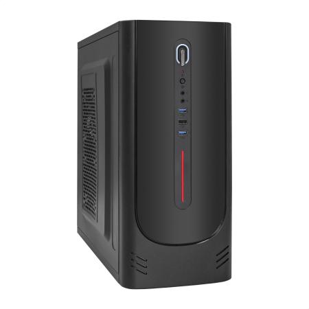 Корпус Miditower ExeGate XP-340U-UNS450 (ATX, БП UNS450 с вент. 12см, 1*USB+2*USB3.0, аудио)