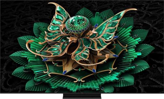 Телевизор QLED TCL 75" 75C7K черный 4K Ultra HD 144Hz MEMC DVB-T DVB-T2 DVB-C DVB-S DVB-S2 USB WiFi Smart TV