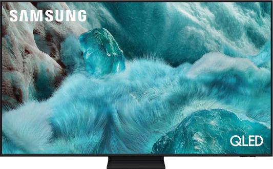 Телевизор QLED Samsung 55" QE55Q7F5AUXRU черный 4K Ultra HD 60Hz DVB-T DVB-T2 DVB-C DVB-S DVB-S2 USB WiFi Smart TV