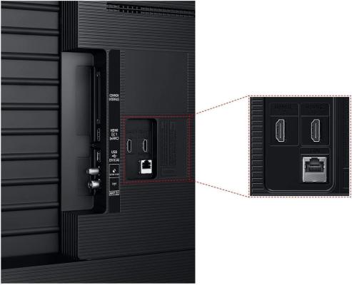 Телевизор LED Samsung 55" UE55U8000FUXRU черный 4K Ultra HD 60Hz DVB-T2 DVB-C DVB-S2 USB WiFi Smart TV