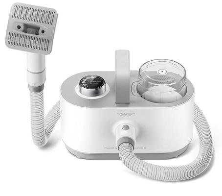 Машинка для стрижки Trouver G1 Pro белый 240Вт (насадок в компл:7шт)