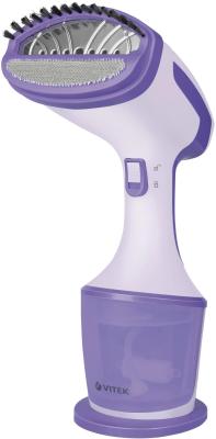 Отпариватель ручной Vitek VT-2660 1600Вт белый/фиолетовый