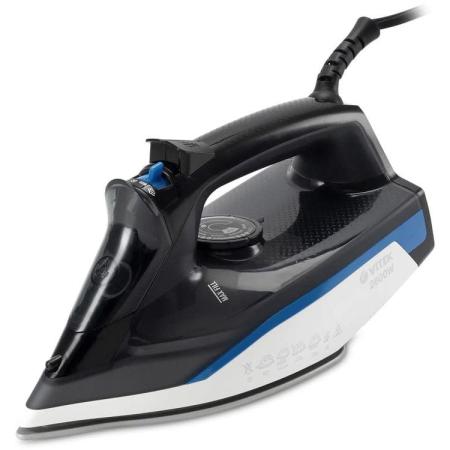 Утюг Vitek VT-8329 2600Вт черный/белый/синий