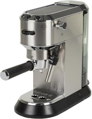 Кофеварка рожковая Delonghi EC685.M 1350Вт серебристый/черный