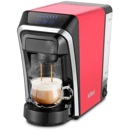 Кофемашина Kitfort КТ-7227 1400Вт красный/черный