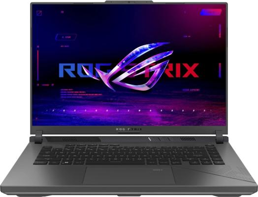 Ноутбук Asus ROG Strix G16 G614JU-N3490 Core i5 13450HX 16Gb SSD512Gb NVIDIA GeForce RTX4050 6Gb 16" IPS WUXGA (1920x1200) без ОС grey WiFi BT Cam (90NR0CC1-M012J0)
