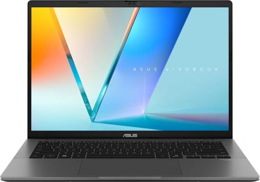 Ноутбук Asus VivoBook S14 S3407CA-LY097 Core Ultra 5 225H 16Gb SSD512Gb Intel Graphics 14" IPS WUXGA (1920x1200) без ОС grey WiFi BT Cam (90NB16J2-M00760)