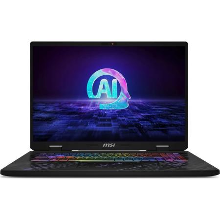 Ноутбук MSI Pulse 17 AI C1VEKG-089XRU Core Ultra 7 155H 32Gb SSD1Tb NVIDIA GeForce RTX4050 6Gb 17" IPS QHD+ (2560x1600) FreeDOS black WiFi BT Cam (9S7-17T311-089)