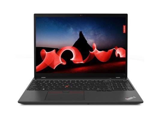 Ноутбук Lenovo ThinkPad T16 G2 Core i7 1355U 16Gb SSD1Tb Intel UHD Graphics 16" IPS WUXGA (1920x1200) без ОС black WiFi BT Cam (21HJS7R000)