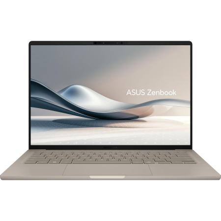 Ноутбук Asus Zenbook 14 UX3407QA-QD197W Snapdragon X X1-26-100 16Gb SSD512Gb Qualcomm Adreno 14" OLED WUXGA (1920x1200) Windows 11 Home beige WiFi BT Cam (90NB1501-M00850)