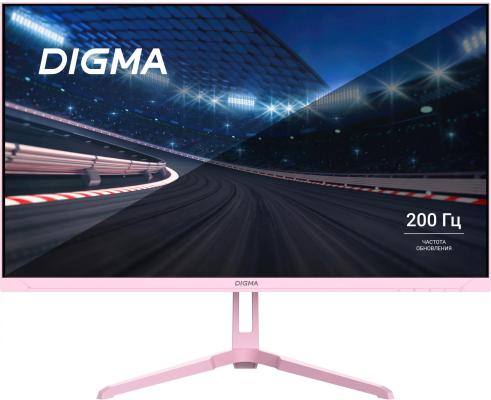 Монитор Digma 23.8" Overdrive 24P410F розовый IPS LED 1ms 16:9 HDMI матовая 300cd 178гр/178гр 1920x1080 200Hz G-Sync FreeSync DP FHD USB 3.7кг