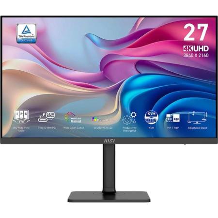 Монитор MSI 27" MD272UPHG черный IPS LED 16:9 HDMI M/M матовая HAS Piv 400cd 178гр/178гр 3840x2160 60Hz DP 4K USB 6.55кг