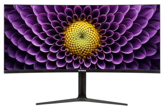 IRBIS NOBLEVIEW 38'' LED Monitor Curved 3840x1600, 21:9, IPS, 300 cd/m2, 2000:1, 3ms, HDMI, DP USB-C(65W) USB-Ax2 USB-B 75Hz Tilt Height Swivel Speak VESA Black 3y  (China)