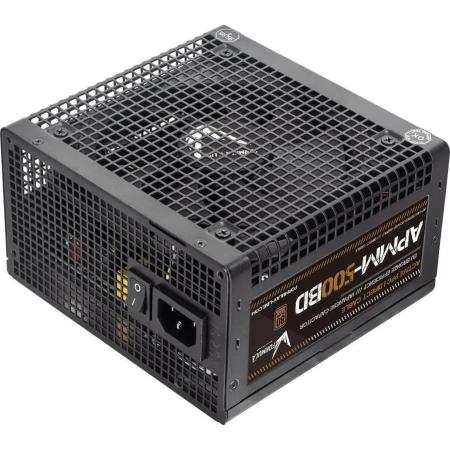 Блок питания Formula ATX 500W APMM-500BD 80+ bronze (20+4pin) APFC 120mm fan 5xSATA RTL