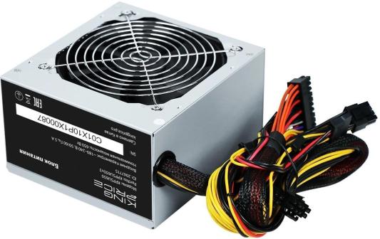 Блок питания KingPrice ATX 650W KPPSU650 (20+4pin) 120mm fan 4xSATA