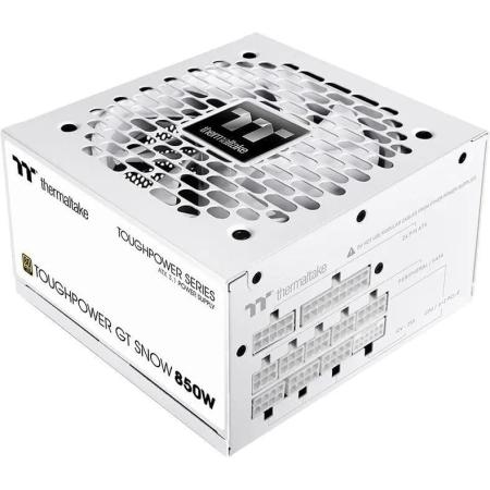 Блок питания Thermaltake ATX 850W Toughpower GT Gen.5 SNOW 80+ gold (20+4pin) APFC 140mm fan 9xSATA Cab Manag RTL