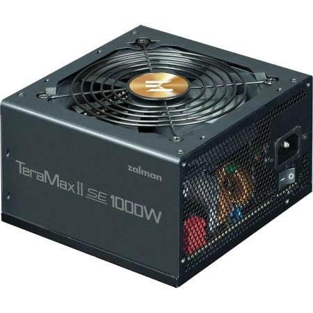 Блок питания Zalman ZM1000-TMX2SE Gen.5,  1000Вт,  80 PLUS GOLD,  120мм, черный, retail