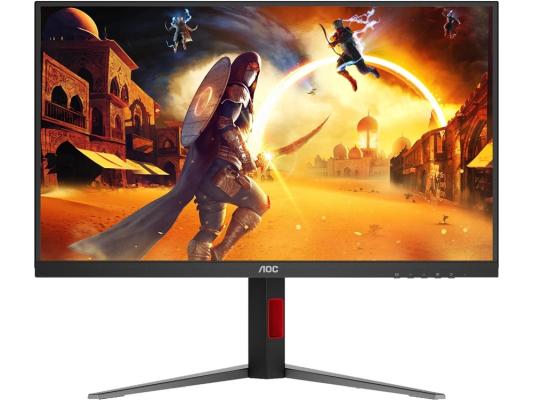 Монитор 27" AOC Q27G4S Black-Red (IPS, 2560x1440, 300Hz, 0.3 ms, 178°/178°, 450 cd/m, 1500:1, +2xHDMI 2.1, +DisplayPort 1.4))