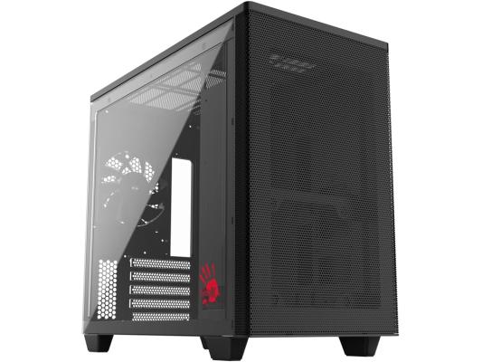 Корпус Bloody BD-CC117F черный без БП mATX 5x120mm 1xUSB2.0 1xUSB3.0 audio bott PSU
